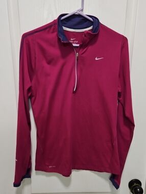 Nike Magenta Womens Quarter Zip